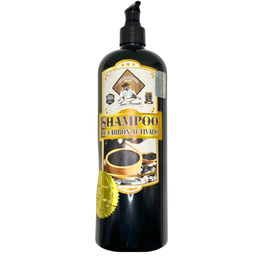 SHAMPOO DE CARBON ACTIVADO TEXAS MEN