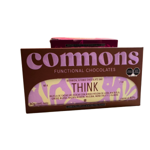 CHOCOLATE EN BARRA 80GR 80% CACAO THINK COMMONS