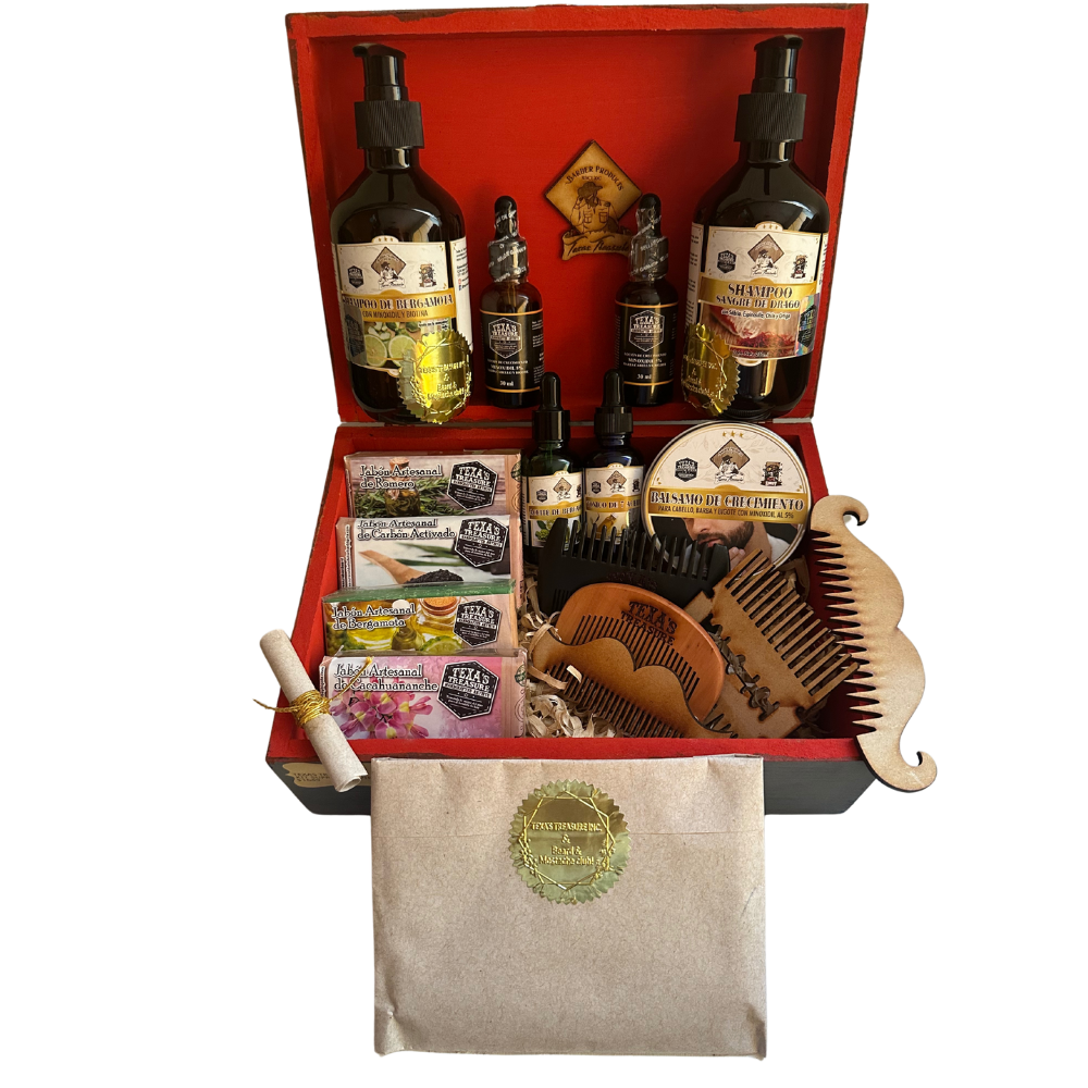 KIT SUPREMO CUIDADO PREMIUM BARBA CABELLO & BIGOTE