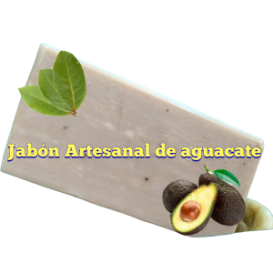 JABÓN ARTESANAL 100G DE AGUACATE HIDRATANTE Y NUTRITIVO MAQUILA TEXAS