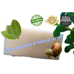 JABON ARTESANAL 100G BABA DE CARACOL JUVENTUD MAQUILA TEXAS
